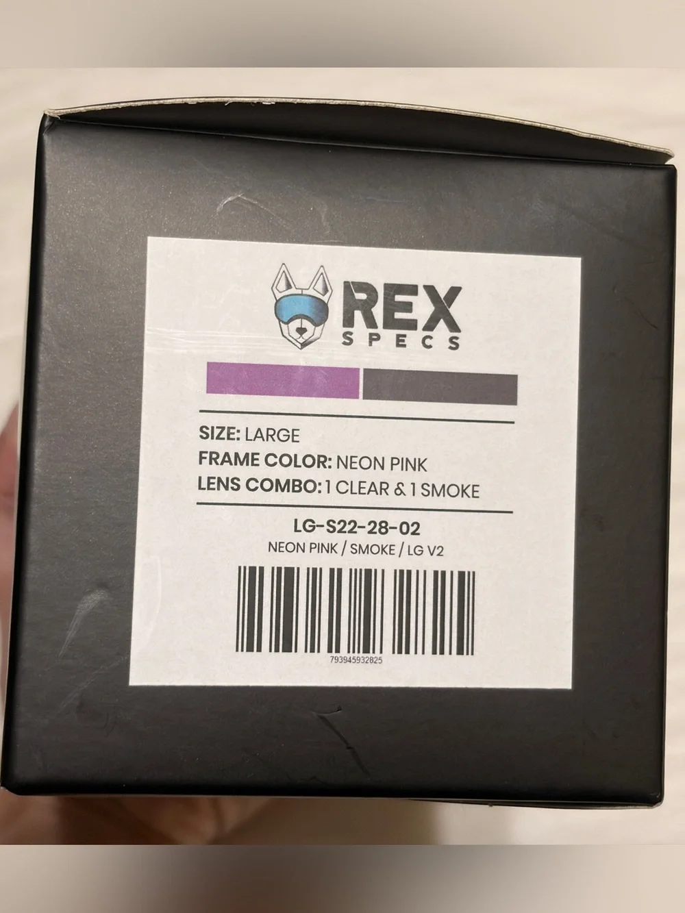NIB REX SPECS NEON PINK V2 DOG GOGGLES